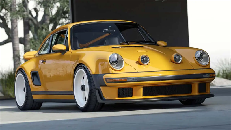 Revolutionering af elegance: Porsche 911 Carrera Coupe genimagineret af sanger med avanceret LED i projektorforlygter og neonforlygter til biler